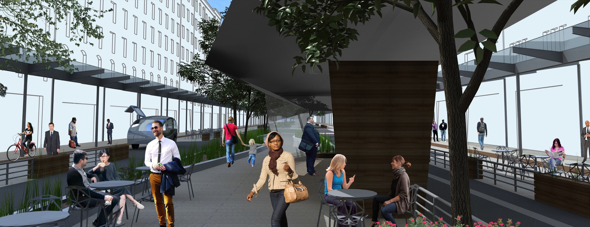 FutureNYC promenade rendering
